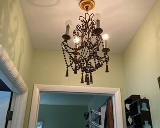 Italian would feed chandelier.