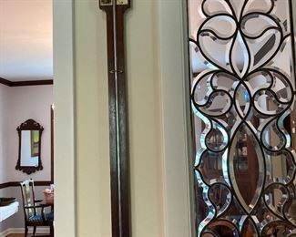 19th century stick wall barometer.