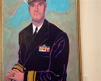 Military Portrait by William (Bill) Tull. 