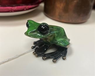 Tim Cotterill Bronze Frog