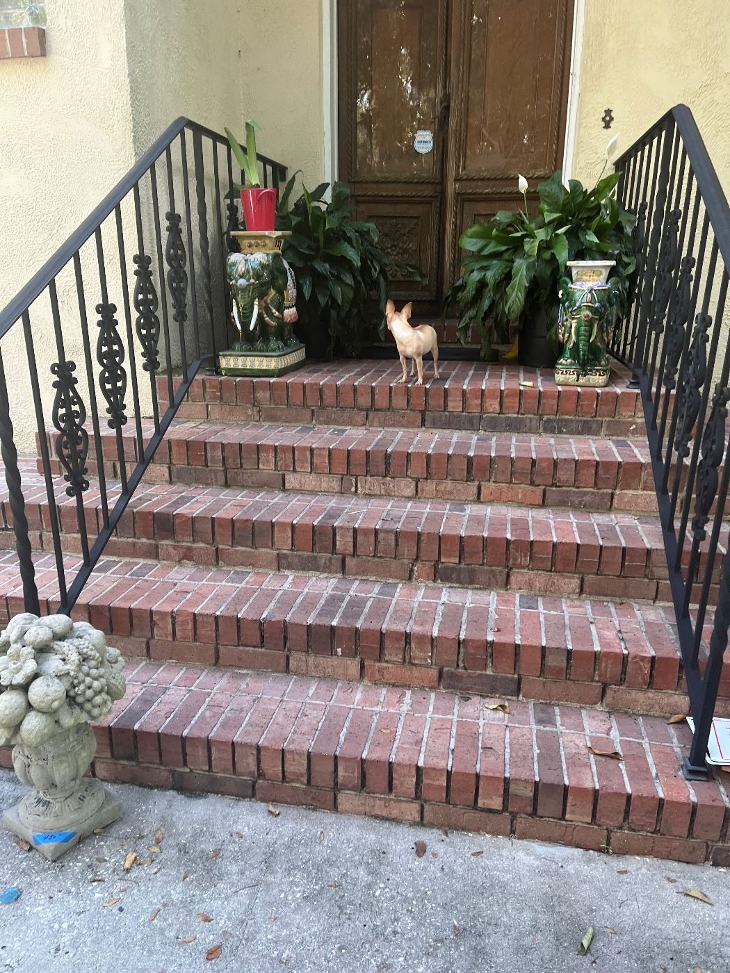 This is entry to house, if you have problems climbing stairs, please consider this .