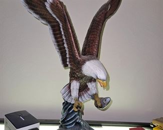 Resin Eagle Sculpture!
