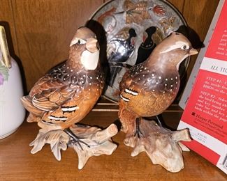 Vtg Ardco Quail Figurines!
