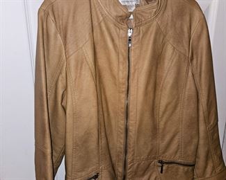 Christopher Banks Size L Leather Jacket!
