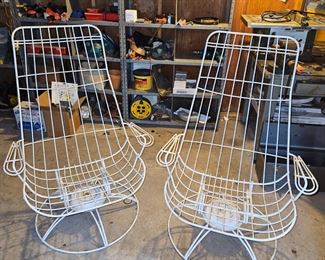 MCM Homecrest Wrought Iron Chairs & Cushions!
