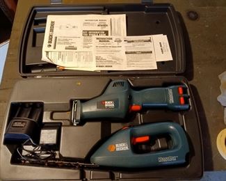 Black & Decker 7.2 Volt Trimmer & Saw Versa Pack!
