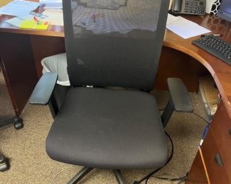 several office chairs