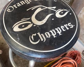 Orange County Choppers Stool 