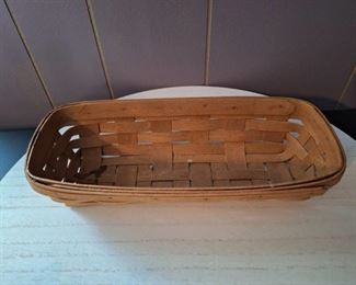 Longaberger Basket Signed 1988