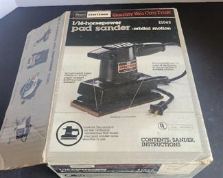 1/16-Horse Power Pad Sander CraftsMan