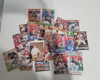 Lot of Collectible Football Cards including Marcus Allen and John Elway
