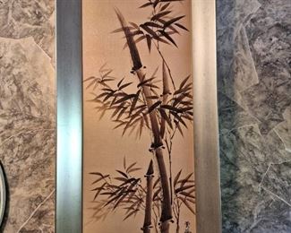 38 in x 18 in Oriental Theme Wall Decor by Kee Hee Lee