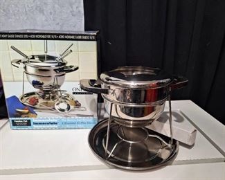Oneida Stainless Steel Fondue