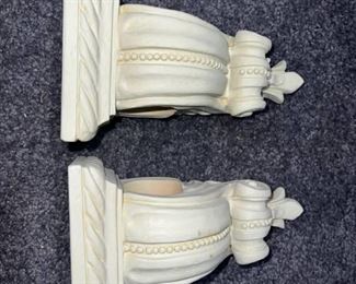 Curtain Rod Drapery Scones