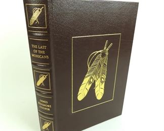 Easton Press Leather Bound "The Last of the Mohicans" Hardcover Book