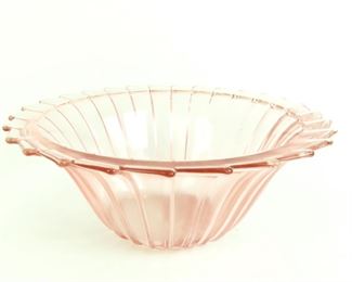 "Sierra" by Jeannette Pink Depression Glass