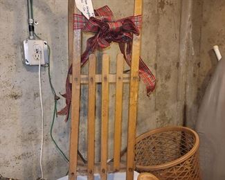 Antique Norwegian sled