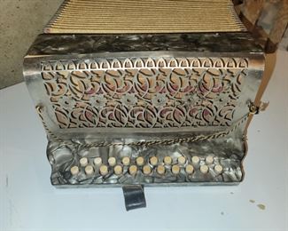 Antique accordian