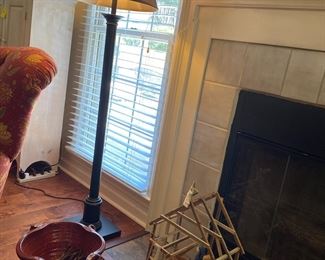 Rustic farm pottery, wooden handmade, manger