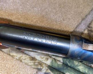 World War II Italian Coranco rifle (Italian version of the German Mauser),  and Pardner II shotgun