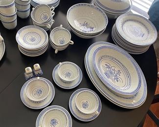 Chinese rice grain porcelain dishes, sold in smaller sets
