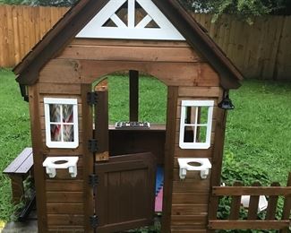 Outdoor playhouse