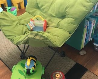 Chair , stool, bug catcher