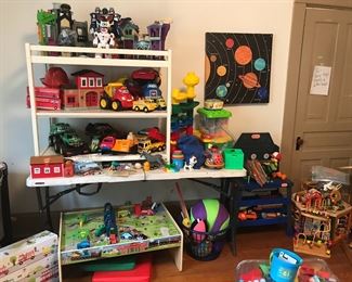 Boy Toys & Car Table 