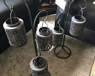 Metal lanterns 