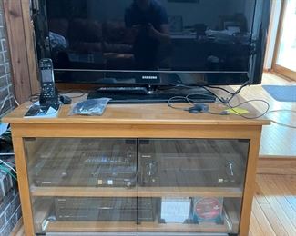 Television and stereo equipment