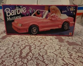 Barbie Mustang 1993 Never opened