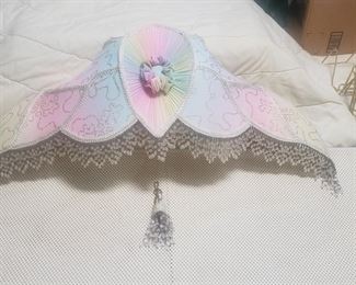 Bed Decoration, wire base and hand made.