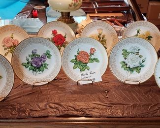 Boehem Rose Plate Collection