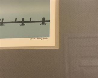 Brett Varney Numbered Framed Art