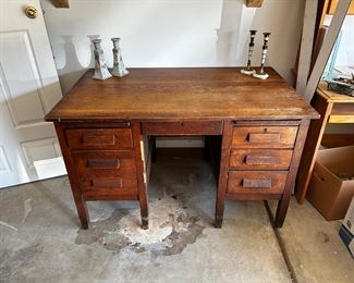 Solid Oak Desk
