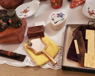 Pearl covered Binoculars 