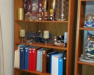 Post card albums, candles and decor 