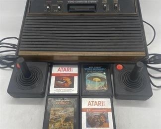 Atari system complete with games