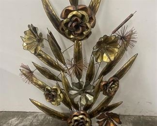 Mid Century Torch Copper Cut Flowers