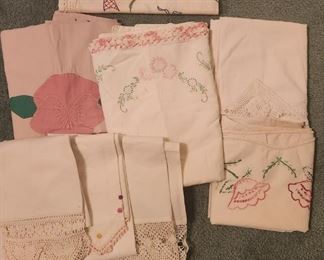 More vintage linens.