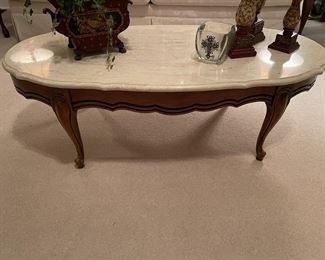 Marble Top Coffee Table