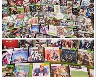 Huge Lot of Video Games 