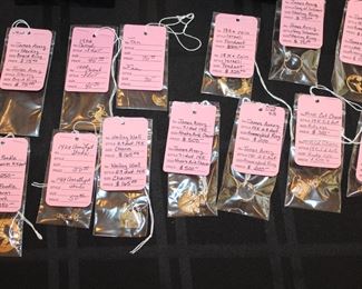 14k and 18k charms and pendants some by James Avery