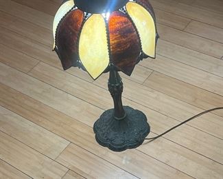 Antique bronze lamp