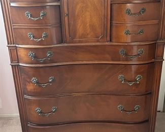 1930’s Mahogany 5 pc bedroom  set by Table Rock