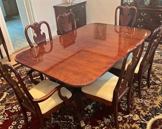 Thomasville dining hall able shown without expanders