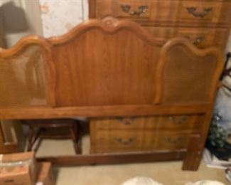 full French provincial bed frame