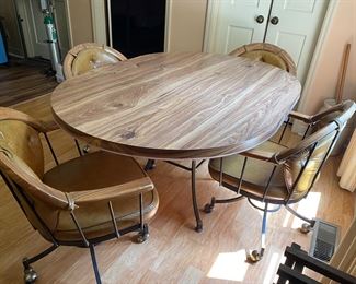 Vintage kitchen table and chairs