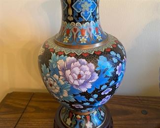 Cloisonné vase