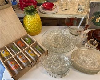 Tennis highball glasses